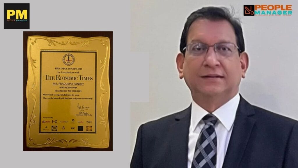 Dr. Pradyumna Pandey Recognized as HR Leader of the Year for 2023