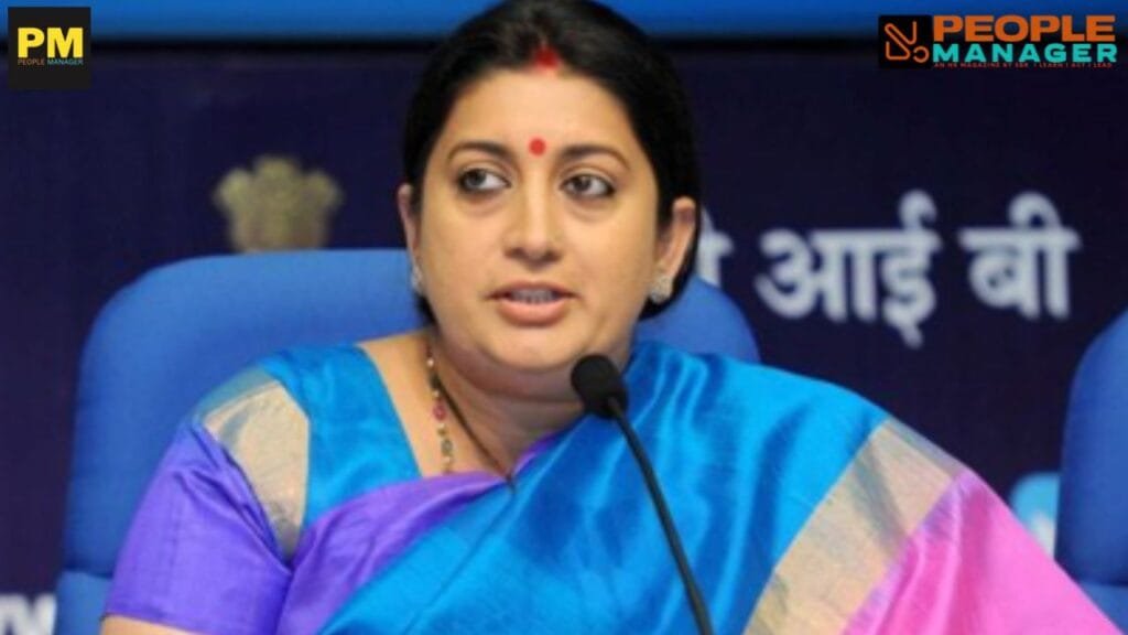 No Need for "Paid Menstrual Leave' Policy : Smriti Irani 