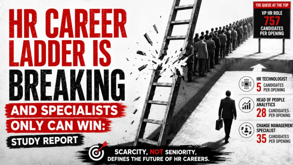 HR career ladder is breaking and specialists only can win: Study Report